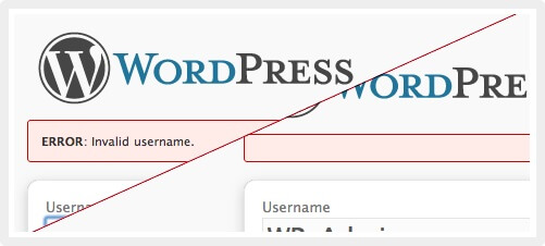 Wordpress Login Screen